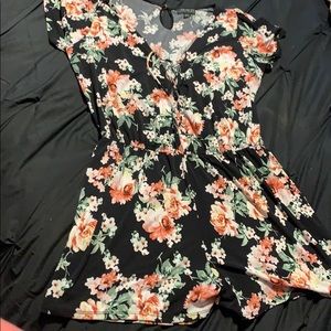 Floral Romper